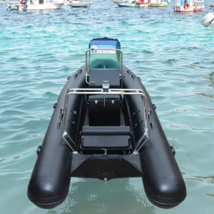 5.2m PVC/Hypalon material inflatable fiberglass boat rib motorboat