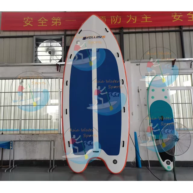 Prancha Inflável Grande de 5.5mx2m Stand Up Paddle Board para Desportos Aquáticos