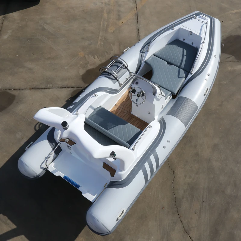 Kayak inflable de fibra de vidrio Deep-V de 5.8 m