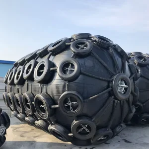 50Kpa Airplane Tires Chain Net Dock Floating Yokohama Type Pneumatic Rubber Fender
