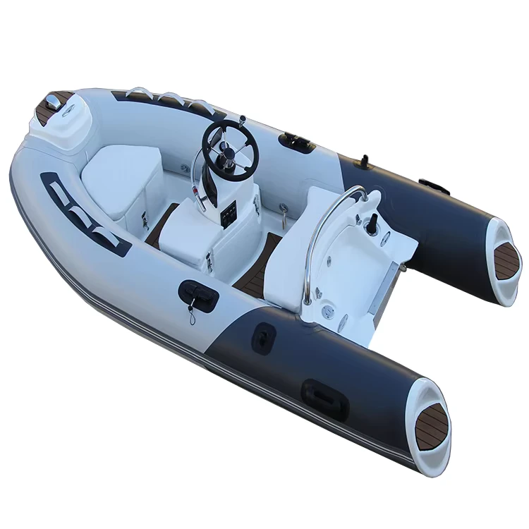 Kapal RIB300C fiberglass deep-V 10ft untuk 5 orang, untuk memancing dan serat kaca