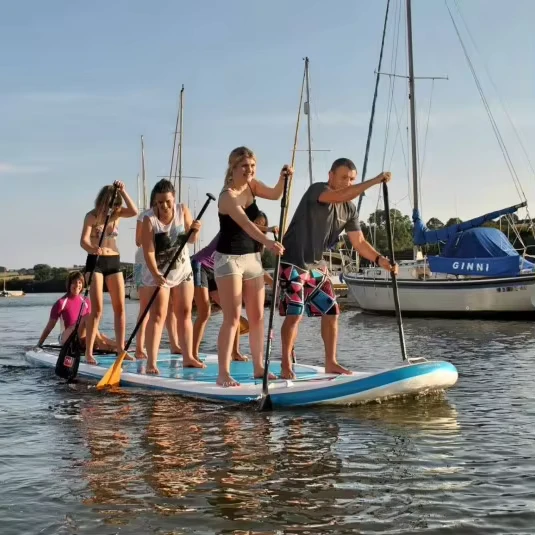 Prancha de Paddle Inflável Grande Personalizada para Múltiplas Pessoas 545x150x20cm