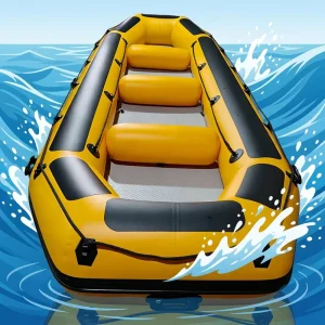 550cm High Quality 10 Person Inflatable Boat Raft Dinghy for Fishing and Water Sports