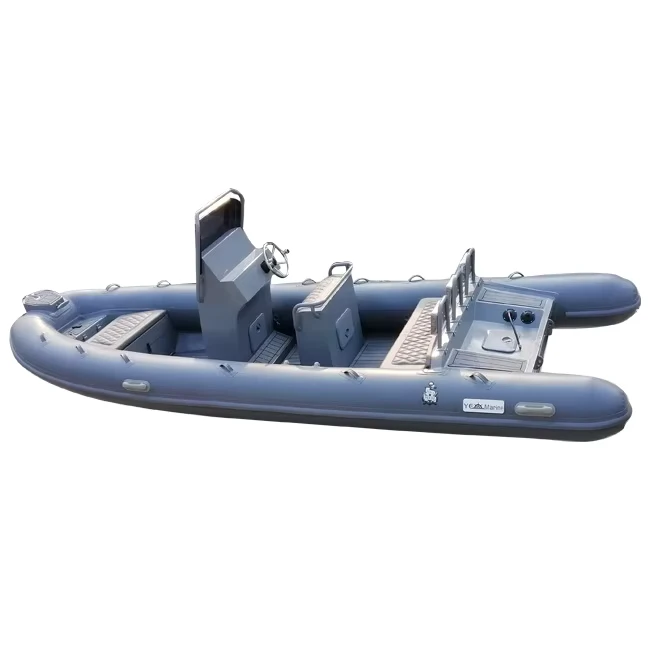Barco Inflável Rígido em Alumínio com Casco de Alumínio RIB de 560