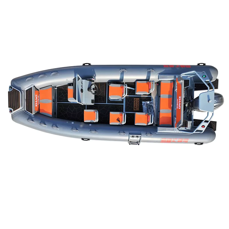 Aluminium Stringer met 590 Deep-V Hypalon Bilge Paddle Opblaasbare Rigid Boot Aluminium Opblaasbare Stringer