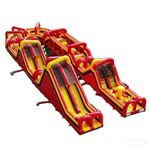 5K Running Race Inflatable Amusement Combo Park Obstacle Course