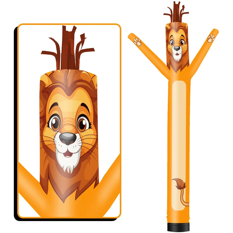 5m Air Dancer Inflatable Advertising Sky Dancer With Blower Custom Logo 210D Oxford Cloth