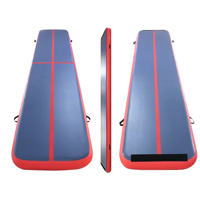 5m Fabrieks Aangepaste Maat Yoga Mat Gym Tumbling Mat Thuis Vloer Opblaasbare Gymnastiek Mat Lucht Track