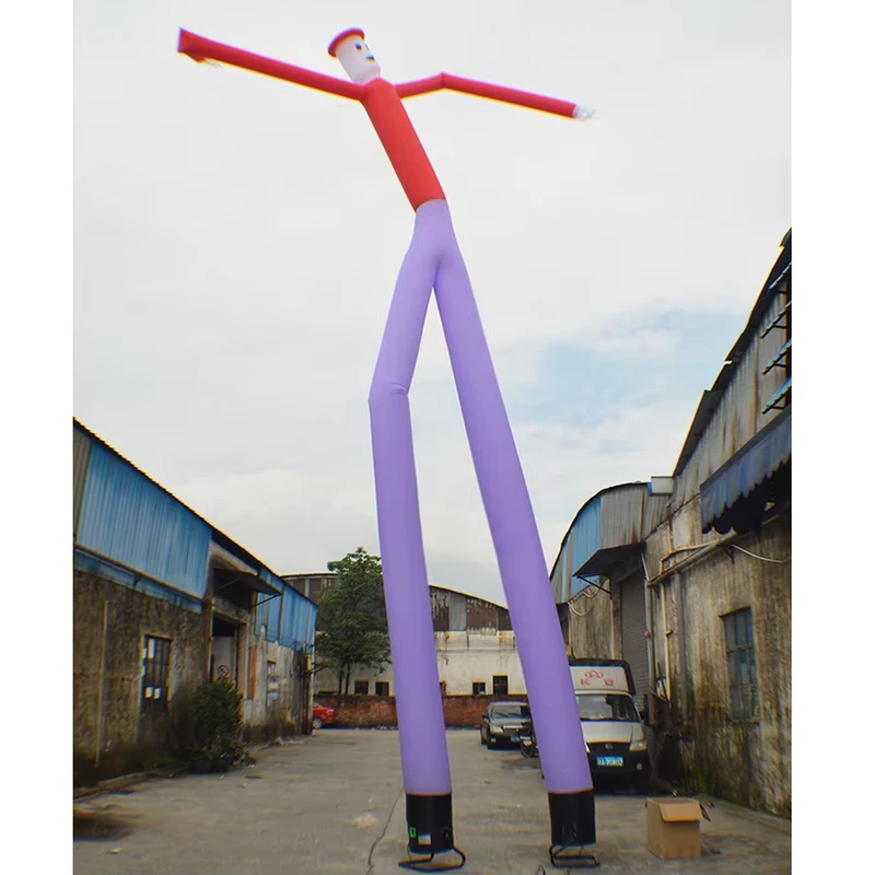 5m Giant Inflatable Air Dancer Tube Man Sky Waving Advertising Puppet Outdoor Oxford with Blower for Trade Show