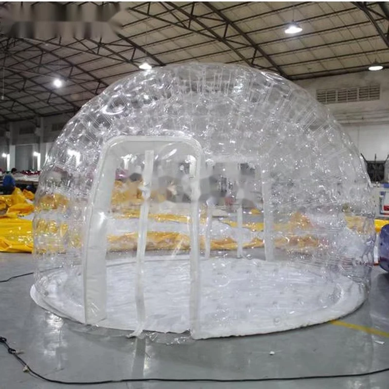 5m Buiten Camping Transparante Opblaasbare Heldere Bubble Tent