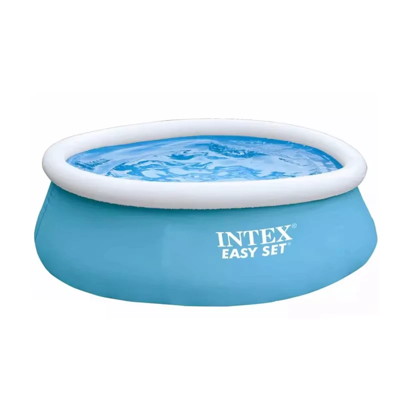 Suministros para piscina inflable redonda de 6 pies, fácil de montar, para niños