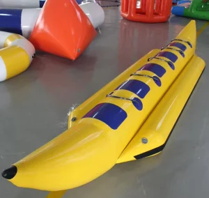 Banana Boat Inflatable 0,9mm PVC untuk 6 Orang Kustom