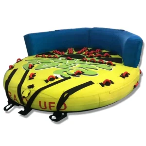Tube tractable gonflable de qualité commerciale pour 6 personnes, pour sports nautiques