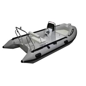 6 Person Rigid Inflatable Dinghy 11ft Hypalon Rubber RIB 360 Electric Sport Motor Boat Engine Combo Drifting Entertainment River