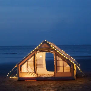 6 Square Meter Oxford UV-Protected Inflatable Tents Four-Season Quick Automatic Opening One Bedroom Waterproof for Outdoor