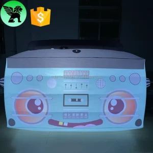 6.56ft Festival Stage Lighting Inflatable Character Customized 2m Giant Replica Inflatable Cartoon Model for Event A10427