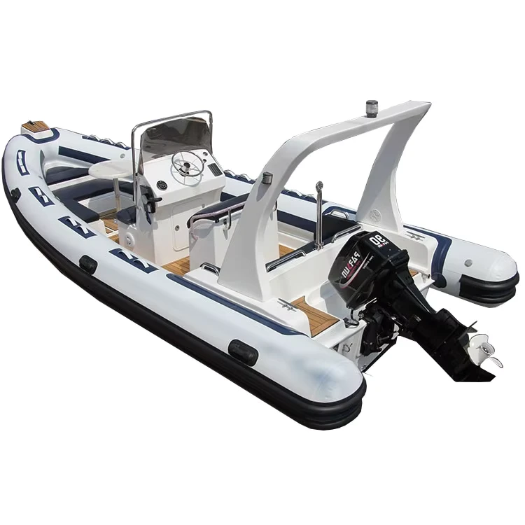 6.8-meter keel boat fishing boat outdoor motor inflatable boat