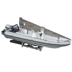 6.8m Made in China Factory Price High Speed Rib Boat with Outboard Motor Fiberglass Boat Molds