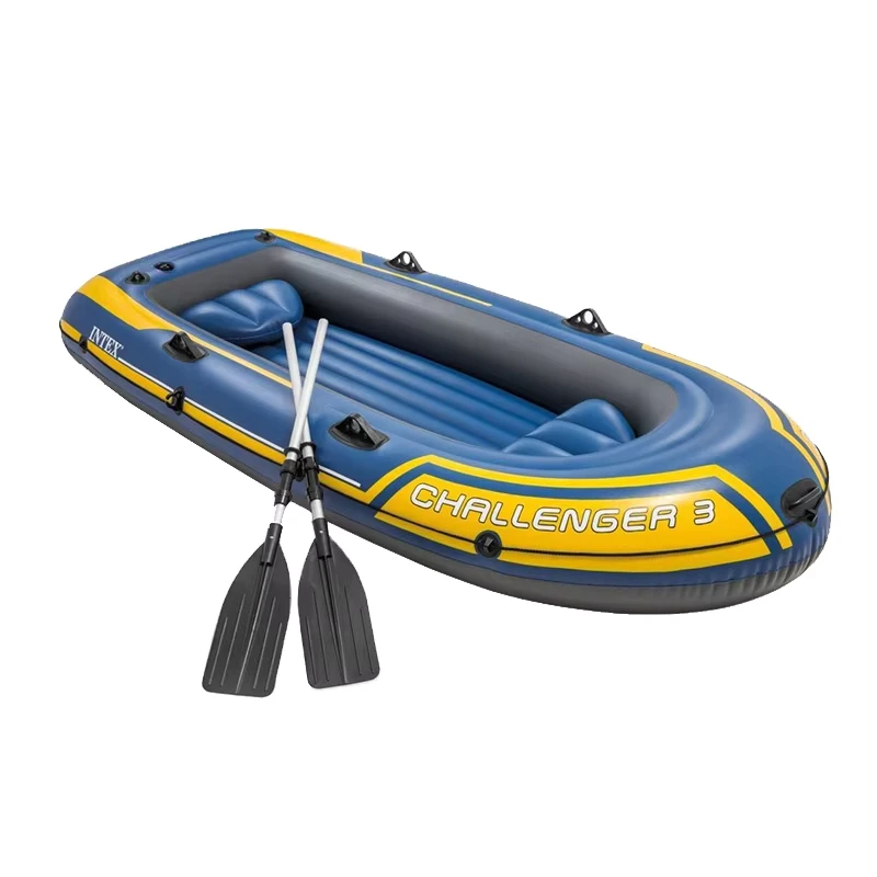 Set Barche 68370 Challenger 3 Kayak Gonfiabile per Pesca