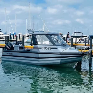 aluminum 6m 20ft welded cabin house fishing boat with a hard top