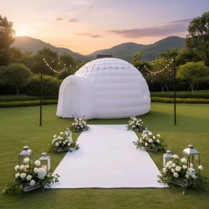 6mDia Giant Inflatable Dome Tent Inflatable Igloo Dome for Outdoor Inflatable Wedding Tent Dome House