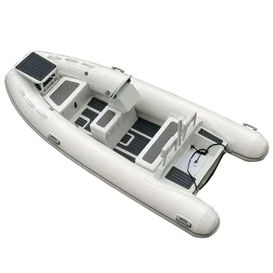6people RIB 390 Luxury Hypalon Aluminum&Fiberglass Inflatable Dinghy