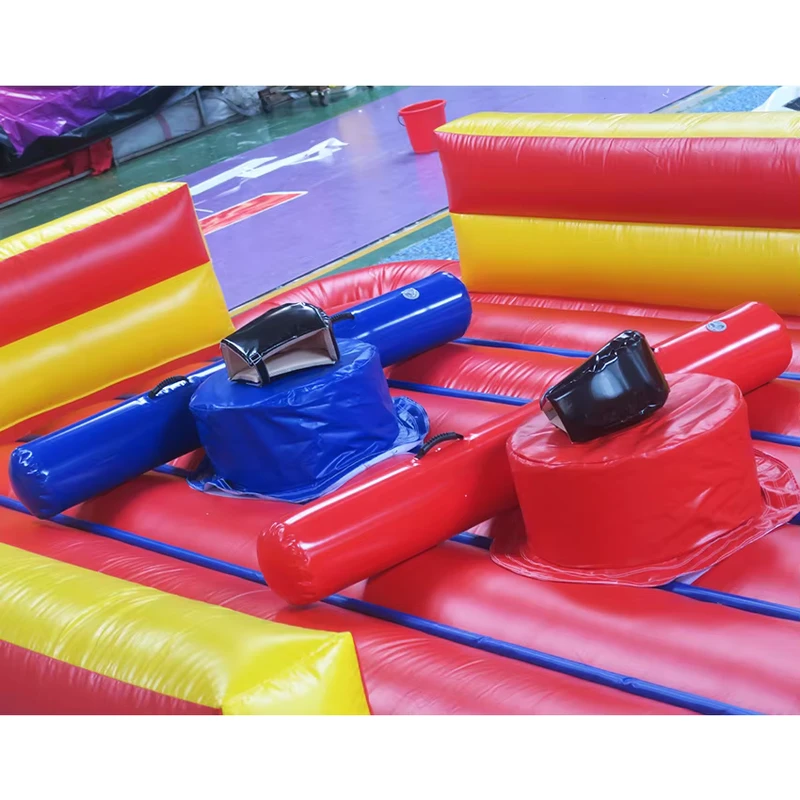 6x4m riesiges aufblasbares Boxspiel für Kinder und Erwachsene