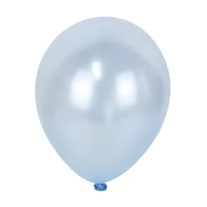 7 Inch Light Blue Pearly Color Party Decoration Latex Metallic Balloons