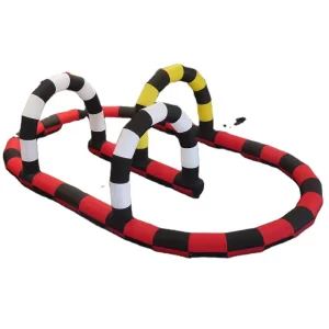 7x4m Customized Outdoor Cars Race Track Portable Go Kart Track for Event
