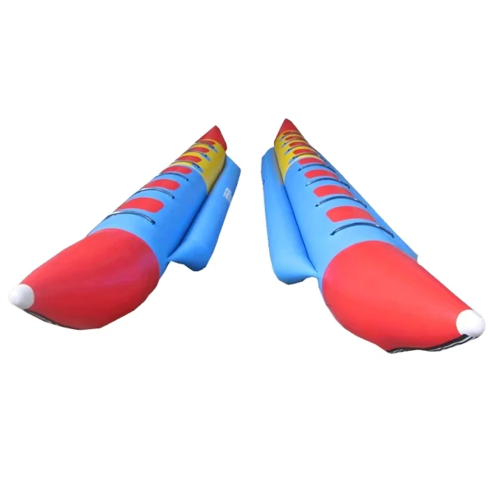 Banana boat gonfiabile per 8 persone per sport acquatici, giochi in acqua