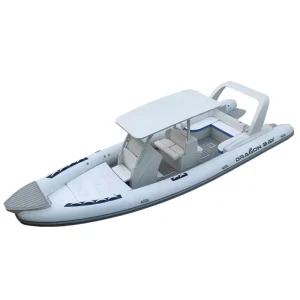 Custom Aluminum Hull Rigid Inflatable Boat (RIB) 860 28 feet 8.6 meters luxury RIB boat for sale
