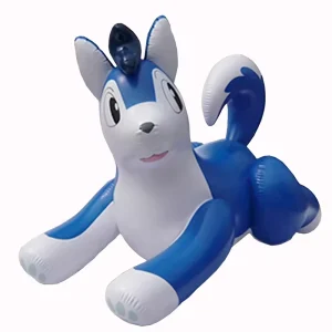 8ft Long Cartoon Pool Toys Inflatable Fox