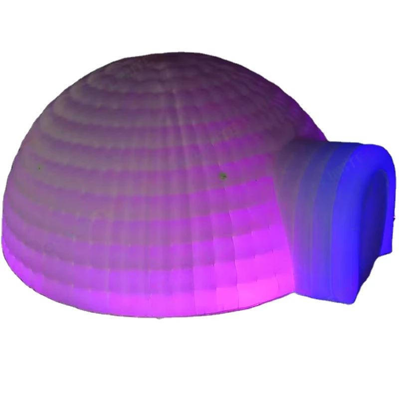 Lều igloo hơi LED trắng 8m