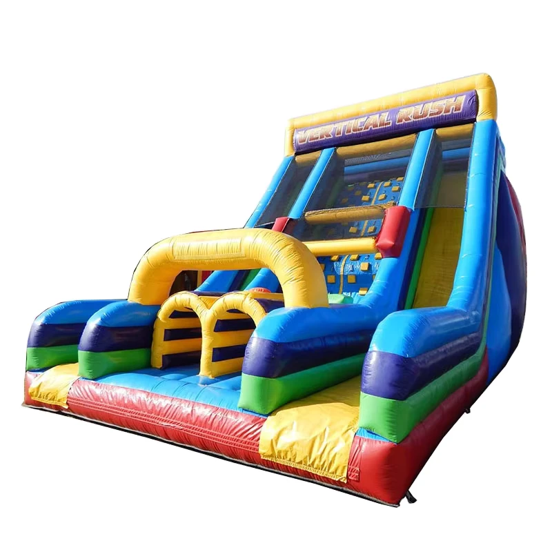 Glissade extérieure gonflable géante 8x4x5m pour adultes