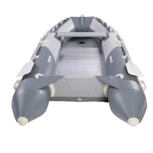 Bote Inflable de Fondo Plano de Aluminio de 4.7m de 9 Personas Inflable con Motor