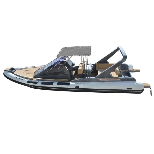 Barca di bilge da 9,6 metri per 20 persone con tubi di bilge in Hypalon francese ORCA, kayak di bilge deluxe in Hypalon 960