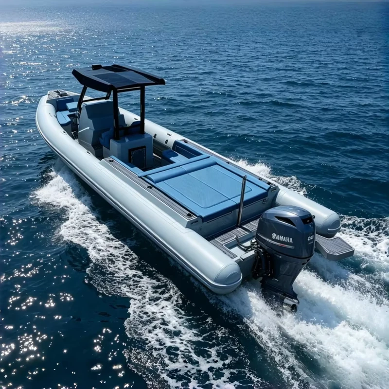 9,9 meter aluminium rigid hull opblaasbare RIB boot 33ft zware aluminium RHIB offshore sport cruise boot