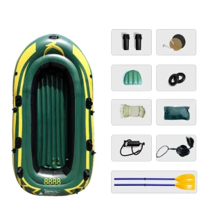 98cm Widened Design for 2 Person Kayak Foldable Eco-Friendly Inflatable Sit Inside Kayak