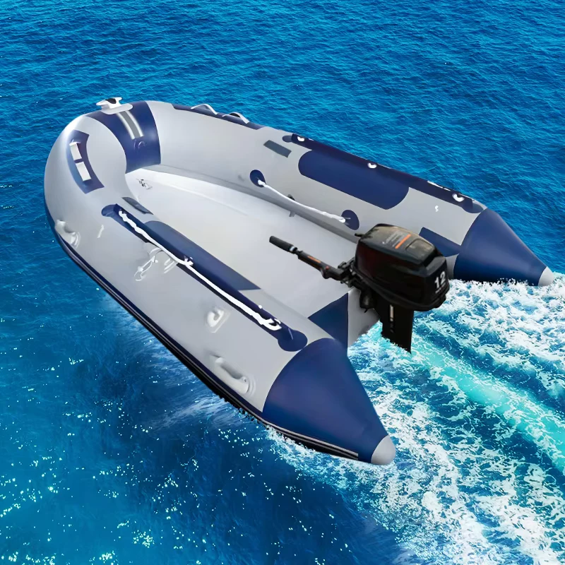 Gommone RIB da 9ft-13ft per esterni, 300 390, semi-rigido in alluminio Hypalon PVC, dinghy gonfiabile Orca