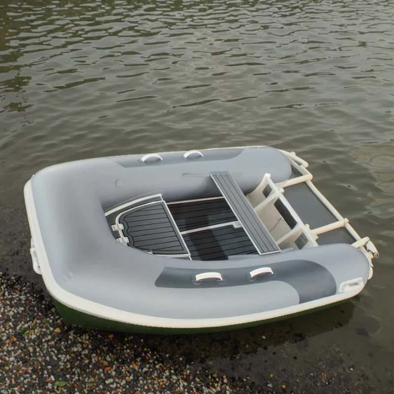 เรือยอชท์อลูมิเนียม RIB 9 ฟุต สำหรับใช้เป็นเรือช่วยเหลือ มีความเสถียร เหมาะสำหรับการตกปลาและพายเรือ
