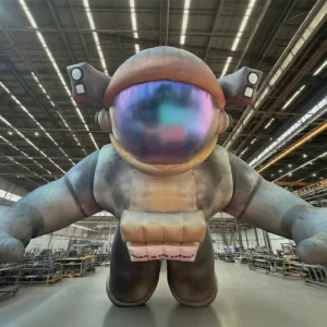 9m Giant Astronaut Mascot Large Size Spaceman for Music Festival Decorations Inflatable Advertising