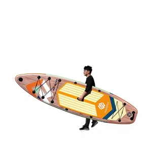 AIsunss US Original Stock Inflatable Paddleboard Stand Up Paddleboard SUP Leisure Lure Fishing Kayak Paddle Board Boat 8.5kg