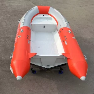 AL RIB420 Aluminum Inflatable Fishing Boat