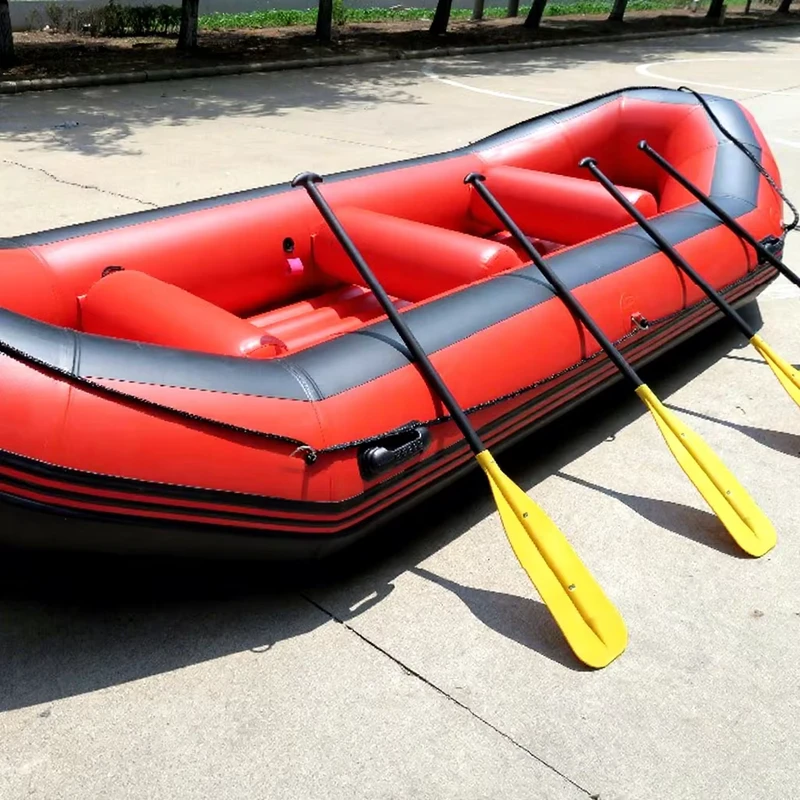 AR 500 550 Inflatable Whitewater Raft All PVC Protections Hypalon Material for Fishing Lake Rescue Outdoor Activities PC Hull