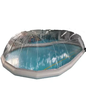 Accept OEM Size High Quality 3mm Thick UV Resistant Eco Friendly Portable Ground Pool PVC Airtight Inflatable Swimming Pool