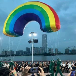 Attività Display Fly Pallone Gonfiabile Personalizzato per elio Gigante Float Gonfiabile Parata di Elio