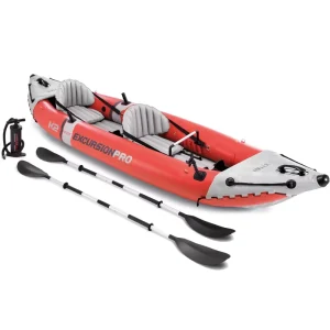 Adjustable Bucket Seat 2 Person PVC Inflatable Kayak Fishing Boat Outdoor Water Sports Rafting Drifting Leisure Inflatable Kayak