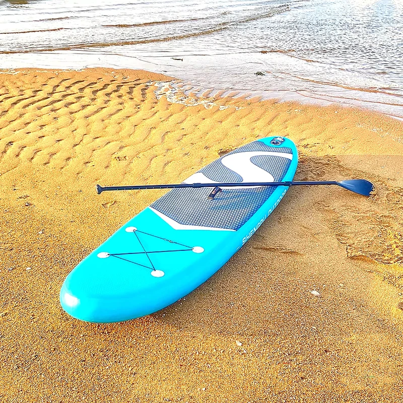 Planche de paddle gonflable SUP réglable ISUP pour surf en eaux océaniques