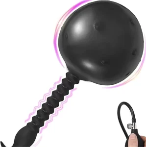 Adult G Spot Expansion Stimulator Inflatable Anal Butt Plug Dilator Big Dildo Insertion Sex Toy Male Prostate Massager
