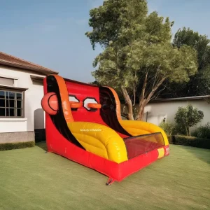 Adult-Inclusive Sport Rental Interactive Inflatable Basketball Shooting Court Inflatable Castle